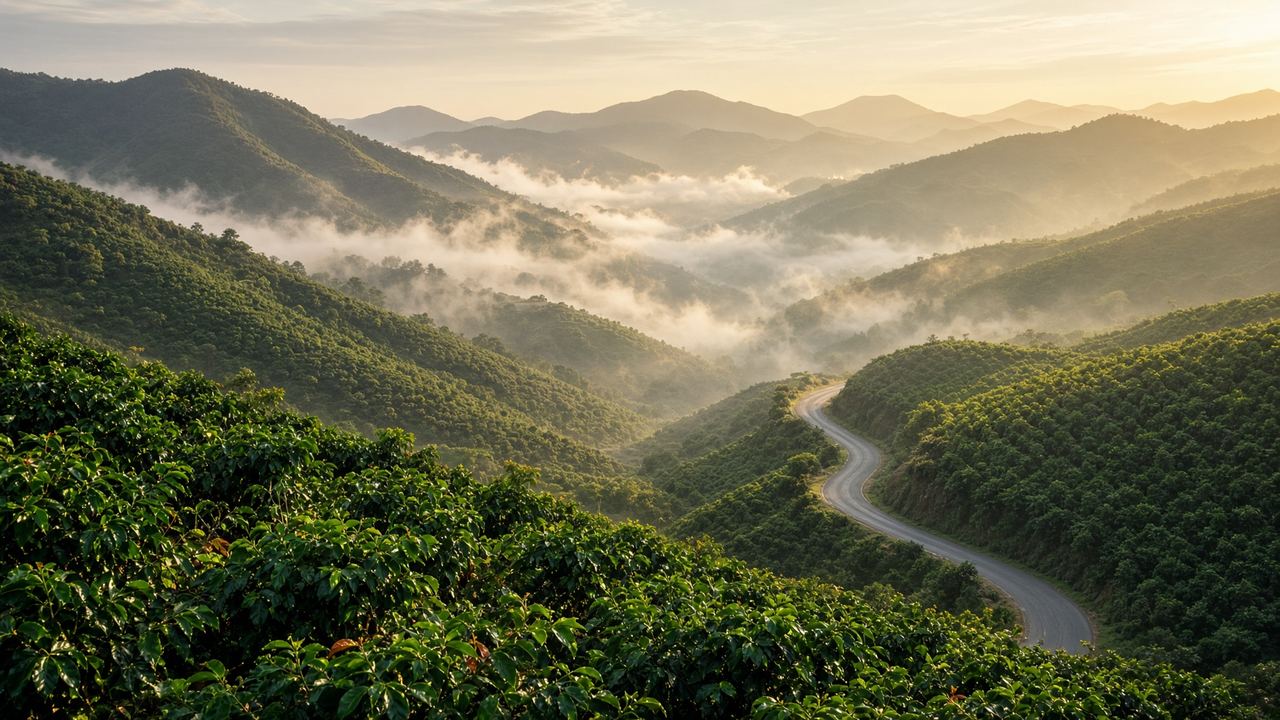Misty Araku Valley in the Eastern Ghats